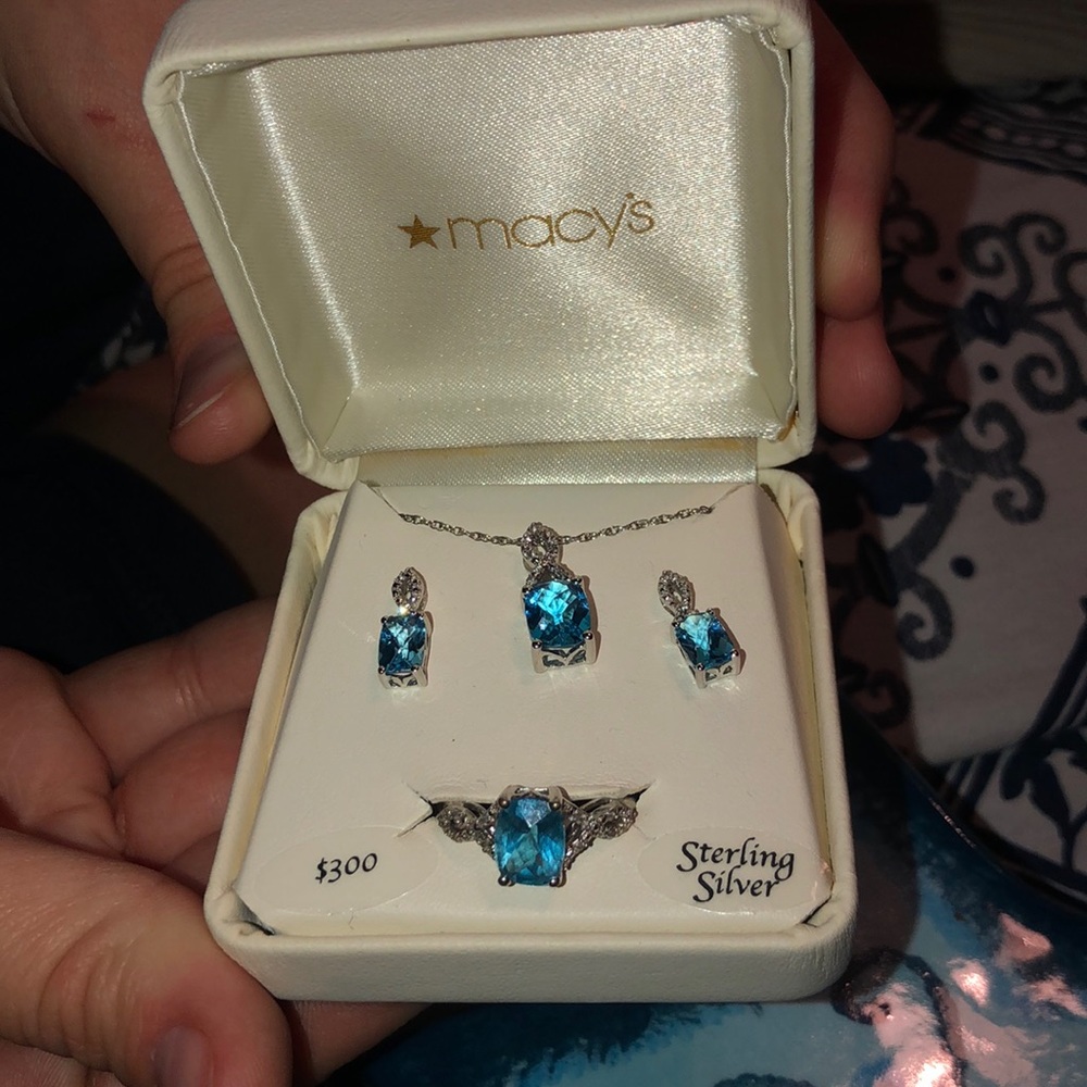 Birthstone set.